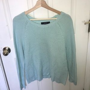 Forever 21 mint green crewneck sweater